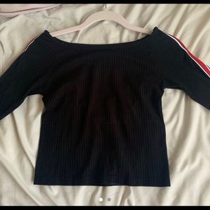 cute off the shoulder top